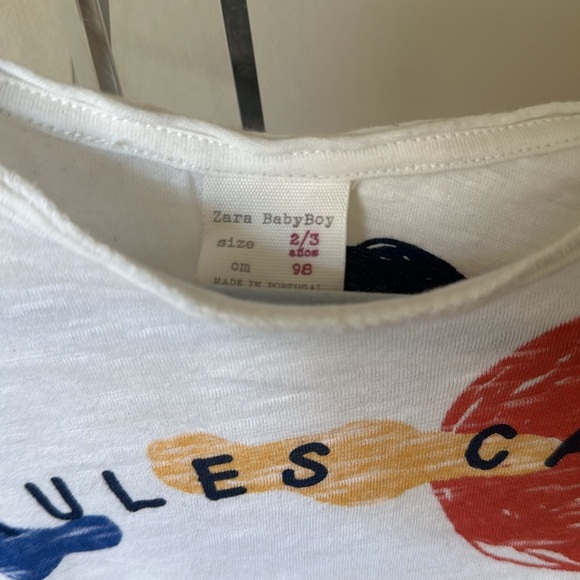 Adorable ZARA Camp Shirt - Picture 2 of 4